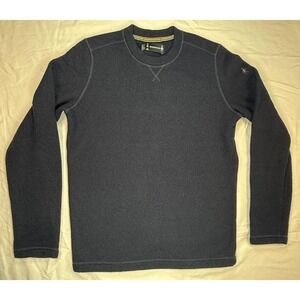 Men's SmartWool Black Crew Long sleeve Sweater Unisex Small